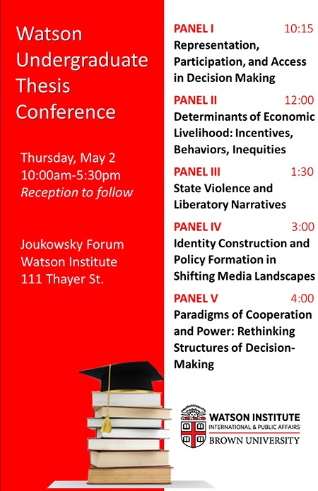 thesis conference